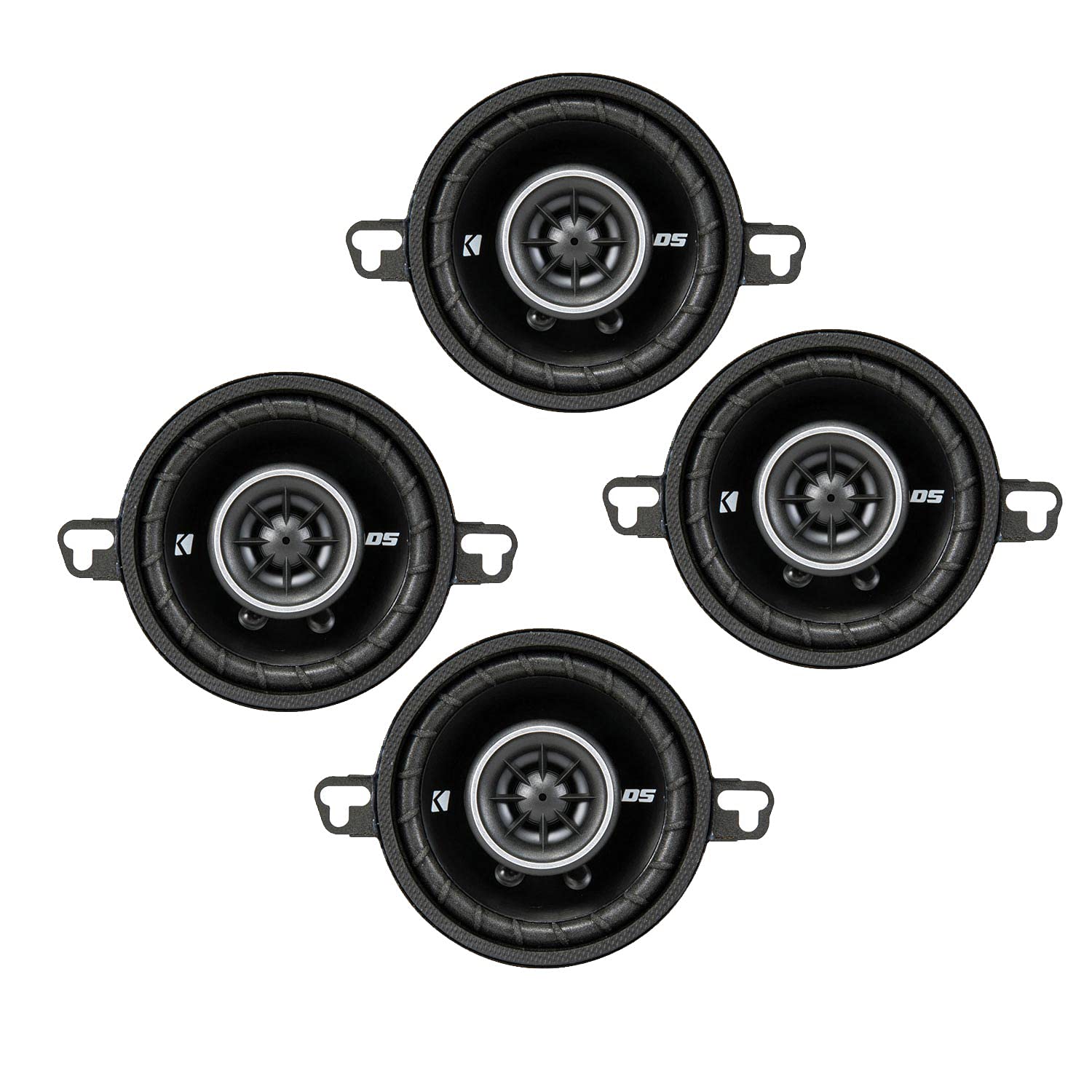Amazon.co.jp: Kicker dsc350 3.5インチ( 89 mm )同軸スピーカー、4